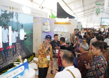 Petrokimia Gresik Pamerkan”Smart Precision Farming” Di Hadapan Mentan