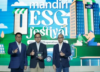 Getol Garap ESG, Bank Mandiri Luncurkan Digital Carbon Tracking dan Kartu Plastik Daur Ulang untuk NZE 2060