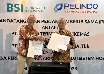 Gandeng Pelindo Terminal Petikemas, BSI Dukung Digitalisasi Layanan di Sektor Maritim