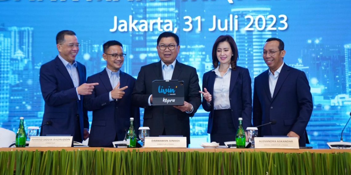 Dukung Pertumbuhan Ekonomi, Bank Mandiri Kucurkan Kredit Mencapai Rp 1.272,07 triliun hingga Kuartal II 2023