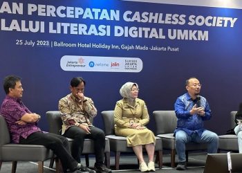 Dorong Literasi Digital Umkm, Dinas Ppkukm Dki Jakarta Berkolaborasi Gelar Pelatihan Cashless Society
