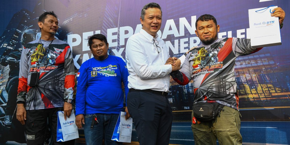 Dukung UMKM dan Pariwisata,BTN Lepas Komunitas Touring