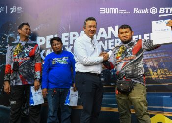 Dukung UMKM dan Pariwisata,BTN Lepas Komunitas Touring