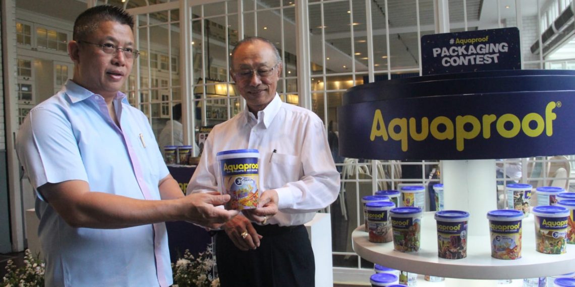 Cat pelapis anti bocor Aquaproof resmi meluncurkan kemasan Special Edition hasil dari Aquaproof Packaging Contest
