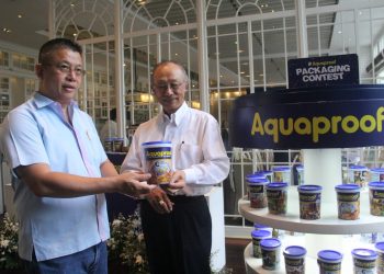 Cat pelapis anti bocor Aquaproof resmi meluncurkan kemasan Special Edition hasil dari Aquaproof Packaging Contest