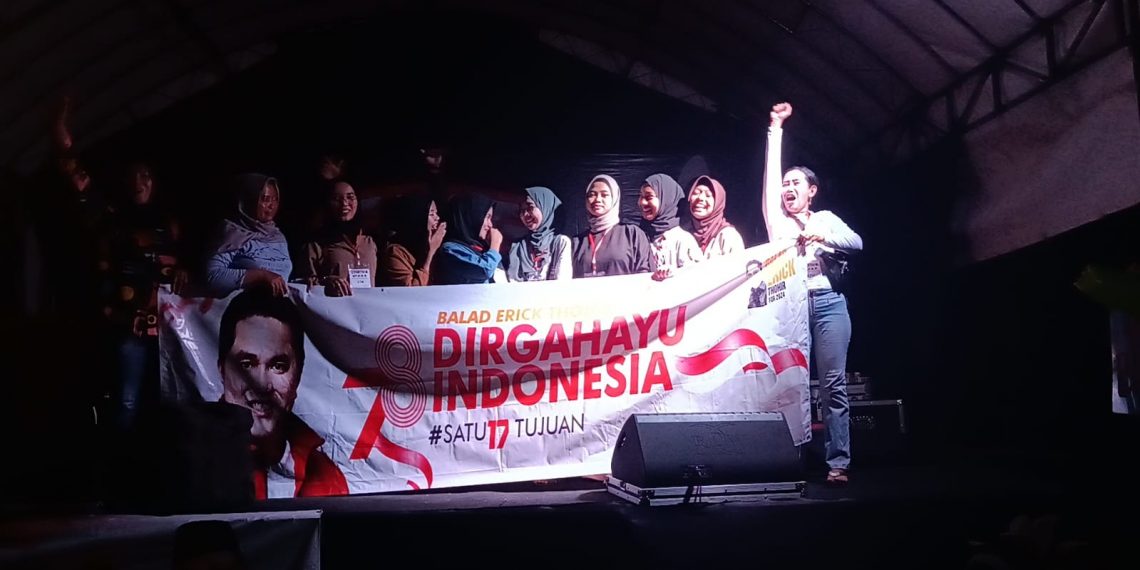 Peringati HUT RI Ke-78, Balad Erick Thohir Perkuat Dukungan Akar Rumput terhadap Menteri BUMN