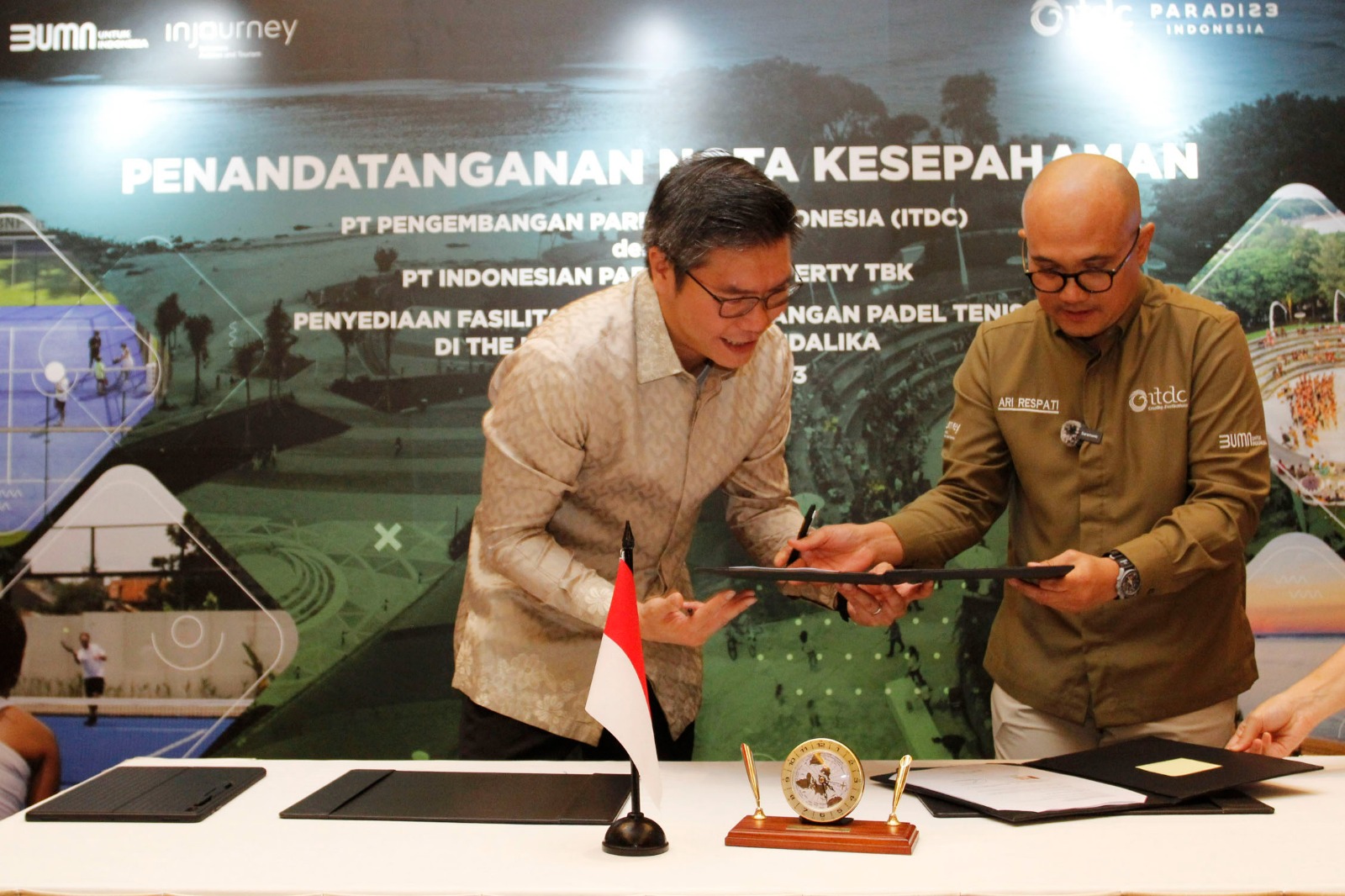 Pengembangan Kompleks Lapangan Padel Tenis Di Mandalika Dan Nusa Dua ...