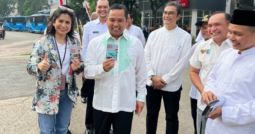 Bikin Nyaman Warga Tangerang, Bayar “Bus Tayo” Kini bisa Pakai Mandiri e-Money