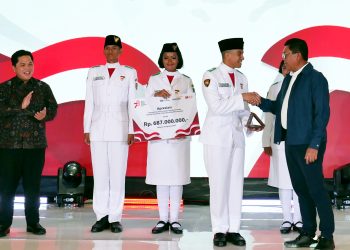 Bank Mandiri Group Berikan Apresiasi Berikan Anggota Paskibraka Tingkat Pusat