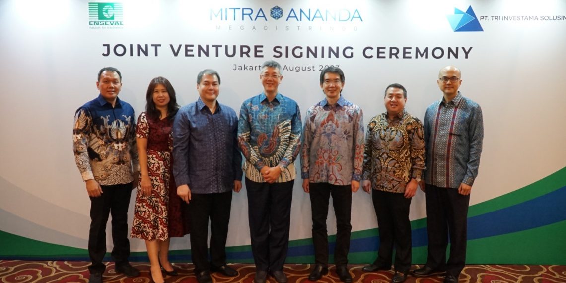 PT Enseval Putera Megatrading Tbk dan PT Tri Investama Solusindo Jalin Kerja Sama Strategis Perkuat Distribusi dan Logistik Cold Chain FMCG