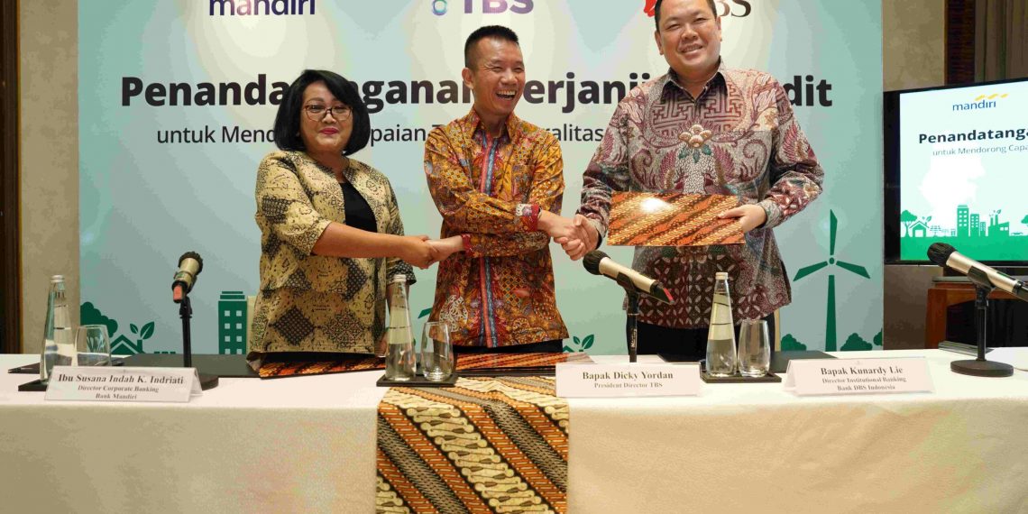 Bank Mandiri dan DBS Salurkan Kredit untuk TBS Energi Utama