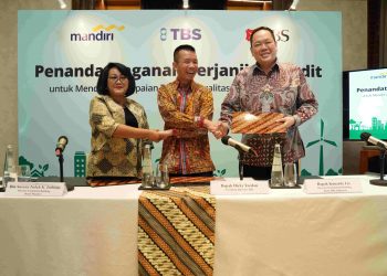 Bank Mandiri dan DBS Salurkan Kredit untuk TBS Energi Utama