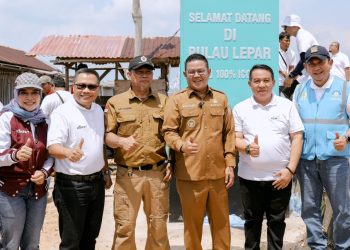 Dukung Ketersediaan Internet di Pelosok, ICONNET Hadir di Pulau Lepar, Bangka Selatan