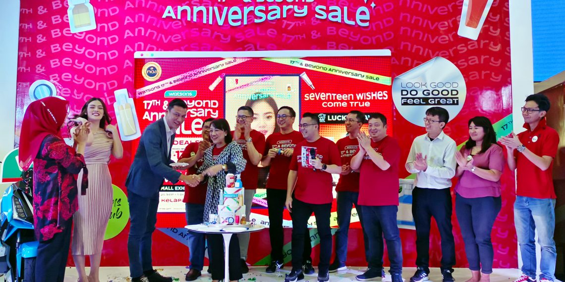 Watsons Rayakan Hari Jadi ke 17 Tahun