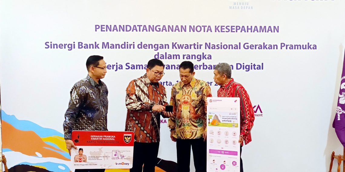 Perkuat Ekosistem Digital dan Inklusi, Bank Mandiri Jalin Kerja Sama dengan Kwarnas Gerakan Pramuka