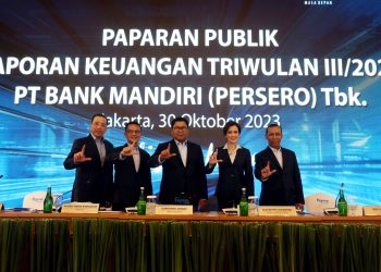 Rekor Baru di Indonesia, Bank Mandiri Total Aset Bank Mandiri Tembus Rp 2.007 Triliun di Kuartal 3-2023