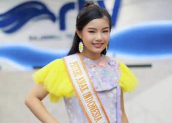 Ry Hyori Dermawan Berbagi Cerita Lewat Website Jelang Tampil di Kontes Putri Anak Indonesia 2023