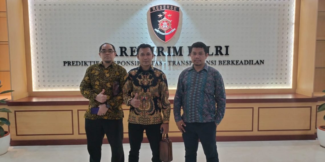 Kuasa Hukum Tersangka Laporkan Penyidik SUBDIT II Reskrimsus Polda Banten Ke Propam Mabes Polri