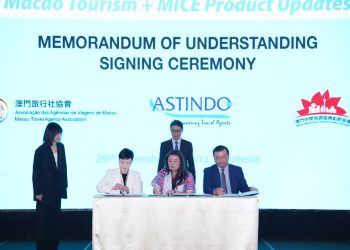 Ajang Macao Tourism and MICE Product Updates, Resmikan Penerbangan Langsung Macao-Jakarta oleh Air Macau