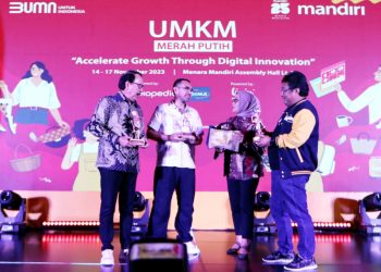 Gelar Program UMKM Merah Putih, Bank Mandiri Dorong UMKM Go Digital