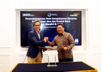 Dorong Adopsi Kendaraan Listrik Tanah Air, Bank Mandiri Teken Kerjasama Dengan AEML