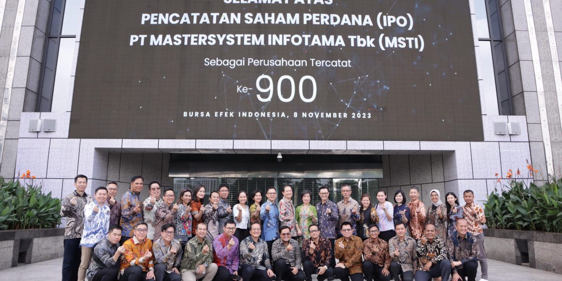 Resmi IPO, Mastersystem Tawarkan 470.823.600 Saham Baru