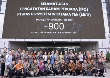 Resmi IPO, Mastersystem Tawarkan 470.823.600 Saham Baru