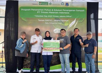Tukar Sampah Jadi Pohon, Trinseo Volunteer Day Dorong Inisiasi Penghijauan Lingkungan Melalui Penanaman Pohon dan Edukasi Sampah