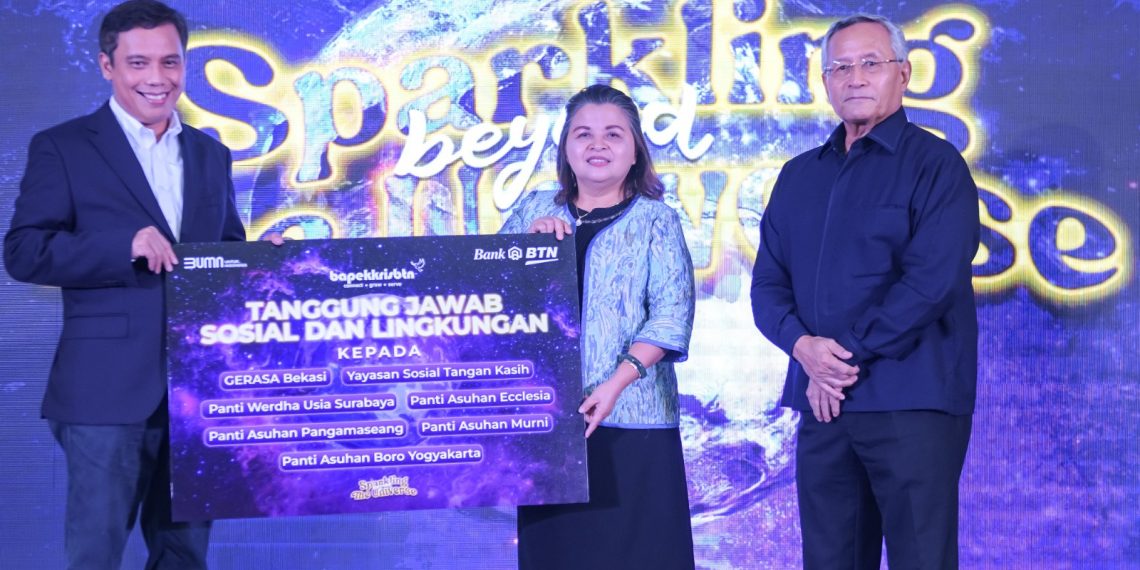 Rayakan Natal, BTN Salurkan Donasi untuk 7 Yayasan