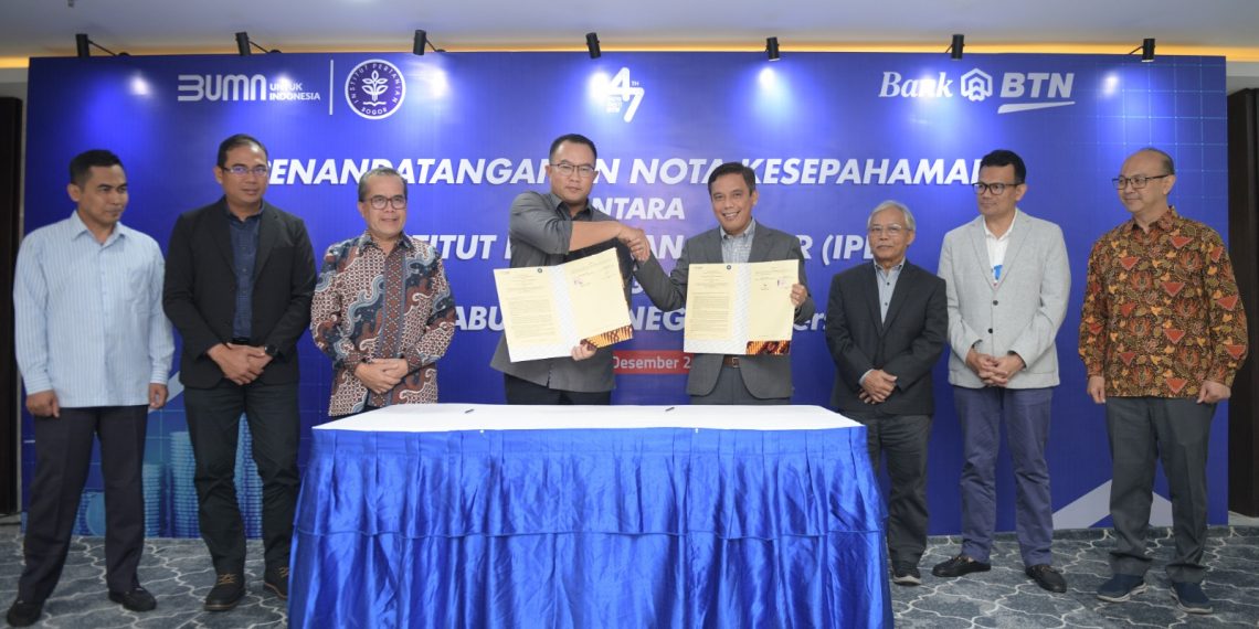 Perkuat Layanan Perbankan BTN Gandeng IPB