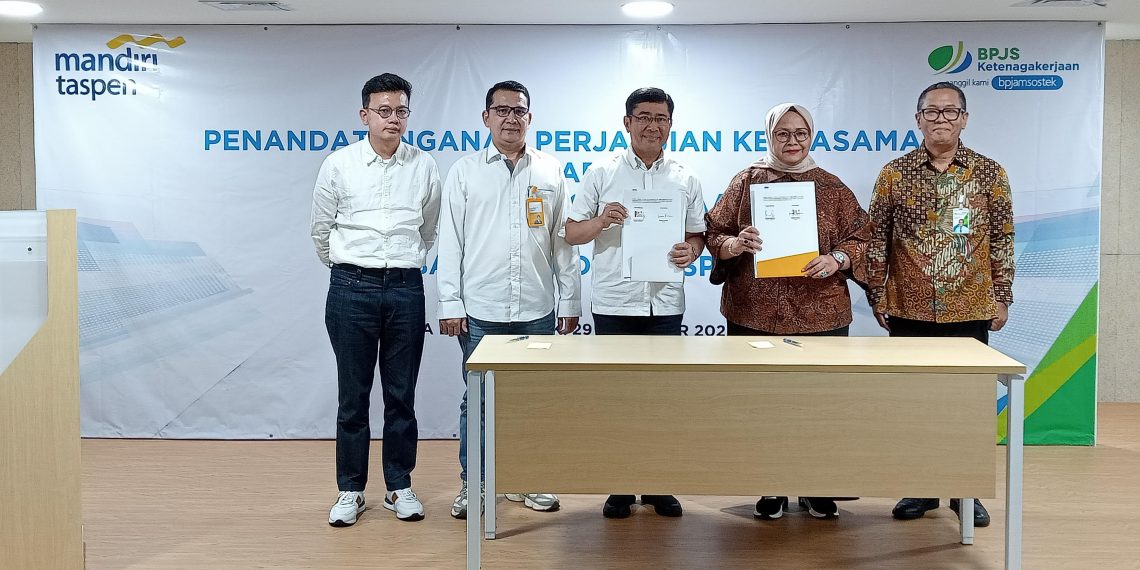 Kolaborasi Bank Mandiri Taspen dan BPJS Ketenagakerjaan dalam Meningkatkan Kesejahteraan Masyarakat Purnabakti