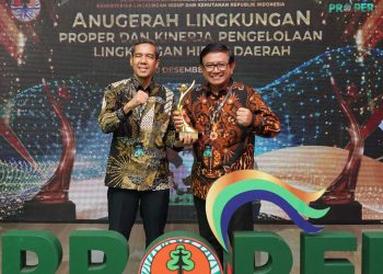 Komitmen Tinggi Dalam Pengelolaan Lingkungan, Petrokimia Gresik Terima Penghargaan PROPER EMAS Dari Wakil Presiden RI Tiga Tahun Berturut-Turut