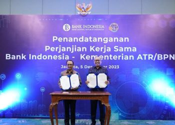 Bank Indonesia dan Kementerian ATR/BPN Jalin Kerja Sama Guna Kemanfaatan UKM