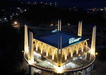 Jadi Destinasi Wisata BHC, Masjid BSI Bakaheuni Dikunjungi 6.500 Jamaah per Bulan Saat Libur Nataru
