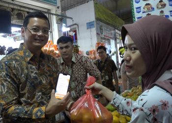BSI Dorong Digitalisasi Pembayaran di Pasar Gede