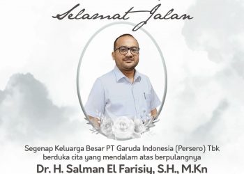 Direktur Human Capital Garuda Indonesia Tutup Usia, Meninggalkan Kesan Mendalam