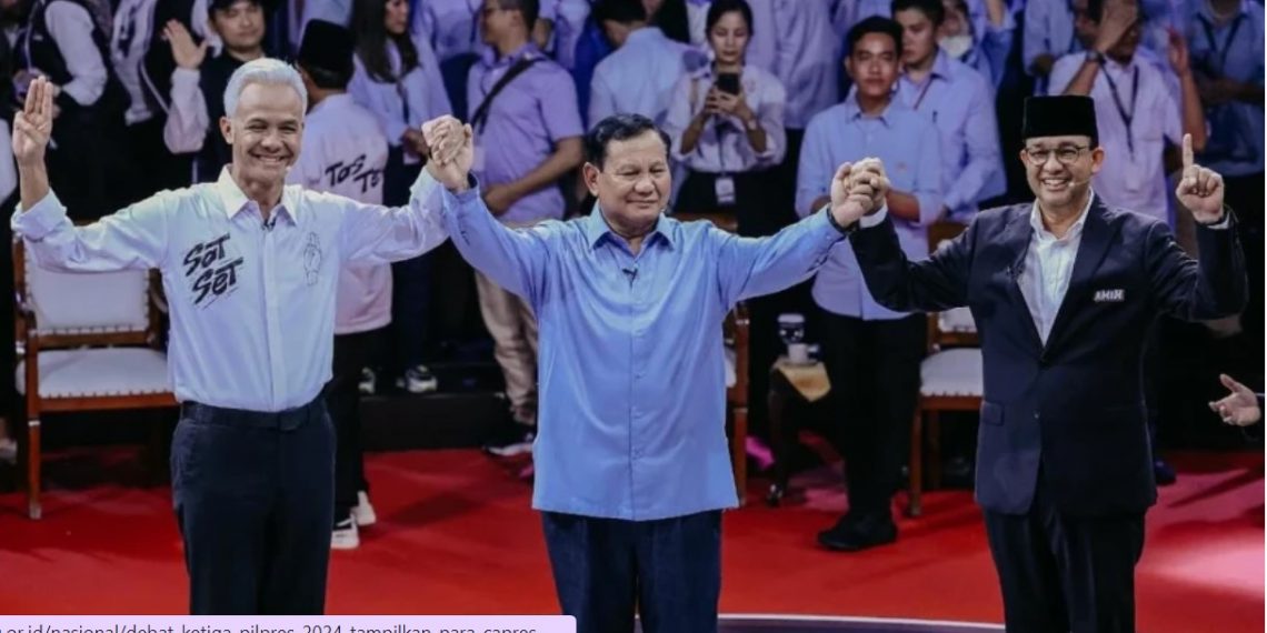 Survei Terbaru Pilpres Versi LSN : Prabowo-Gibran 49,5%, Anies-Imin 24,3%, Ganjar-Mahfud 20,5%