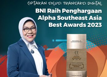 Ciptakan Solusi Transaksi Digital, BNI Raih Penghargaan Best Banking API Solution in Indonesia.