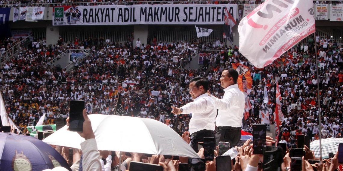 Kampanye akbar terakhir Anies-Muhaimin di JIS