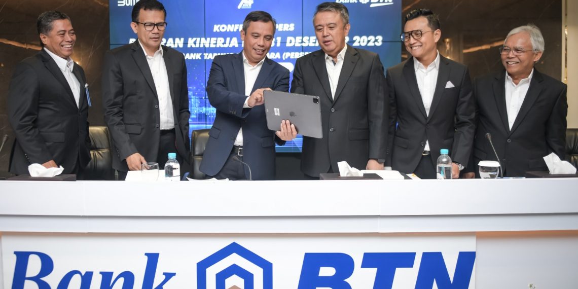 BTN Torehkan Kinerja Gemilang Tahun 2023