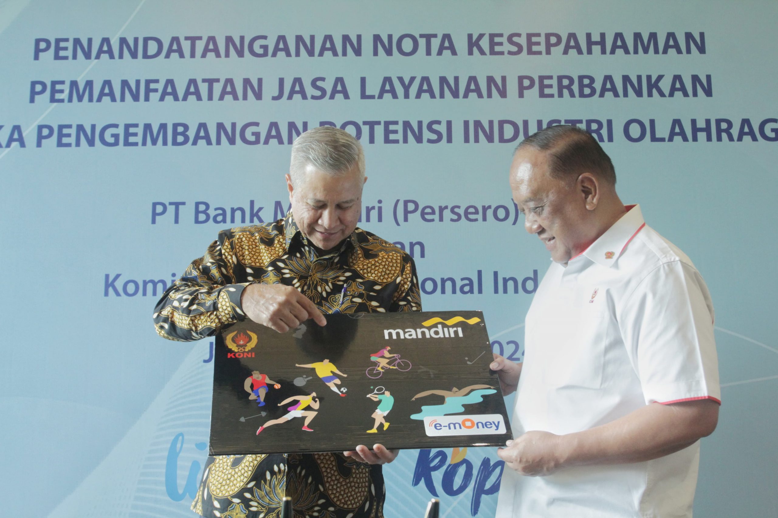 Bank Mandiri Layani Transaksi Keuangan KONI - Cobisnis