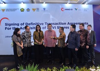 MIND ID, VCL & SMM Tandatangani Perjanjian Dalam Rangka Divestasi Lanjutan PT Vale Indonesia, Tbk