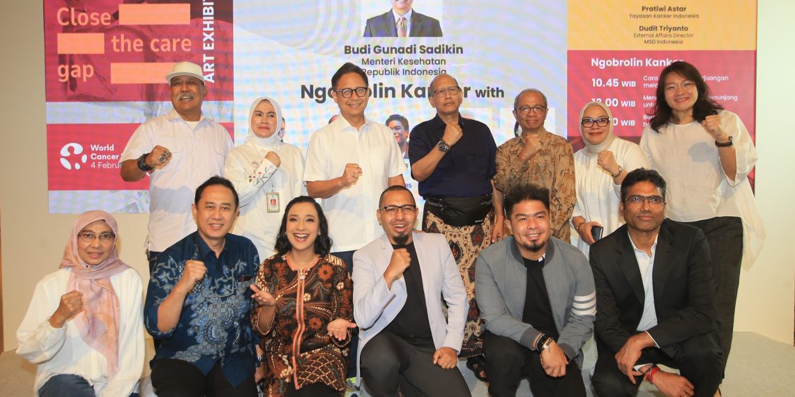 MSD dan YKI Ajak Masyarakat Bergerak Bersama,Tutup Kesenjangan Kanker di Hari Kanker Sedunia