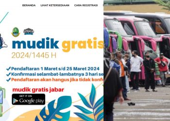 Buruan Daftar, Ada Program Mudik Gratis Dishub Jabar 2024 Bagi 3000 Peserta