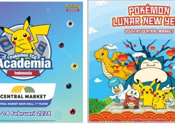 Pokémon TCG Academia dan Pokémon Lunar Year Meriahkan Tahun Baru Imlek di Central Market PIK