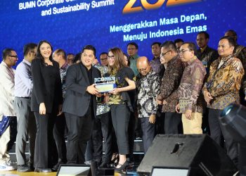 MIND ID Raih Penghargaan Best Corporate Action Handling dari Menteri BUMN RI Erick Thohir