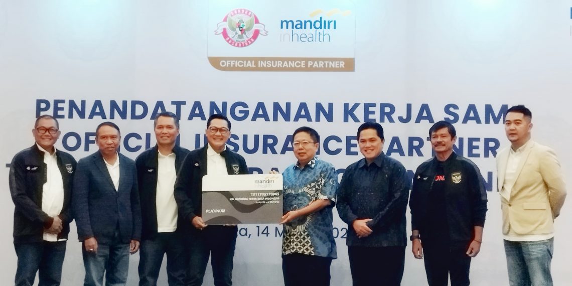 Mandiri Inhealth hadirkan akses layanan Asuransi Kesehatan bagi Tim Nasional Sepak Bola Indonesia