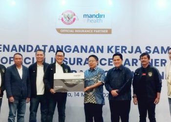 Mandiri Inhealth hadirkan akses layanan Asuransi Kesehatan bagi Tim Nasional Sepak Bola Indonesia