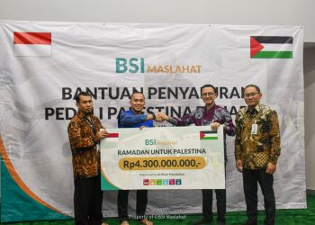 Bantuan BSI Maslahat untuk Palestina