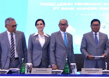 RUPST Bank Mandiri Setujui Dividen Rp33.03 T